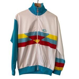 SALE ASCOT Vintage 80s Rare Retro Track Lightweight Jacket Coat